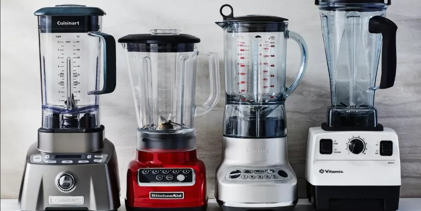 4 Blenders side by side