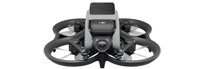 Picture of a drone in black and white.