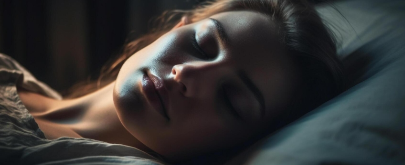 woman sleeping