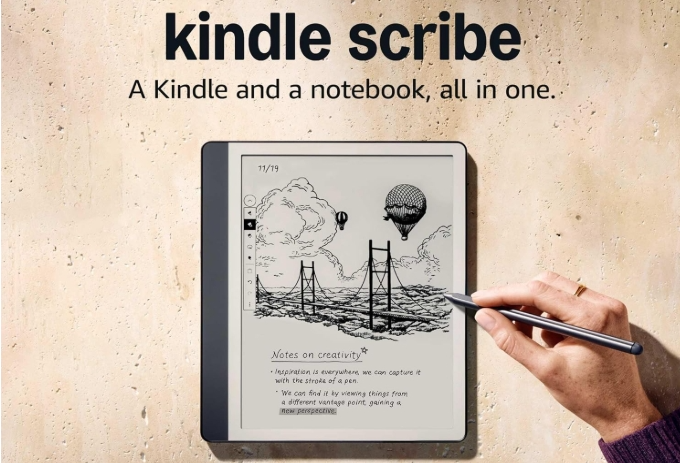 Kindle scribe image